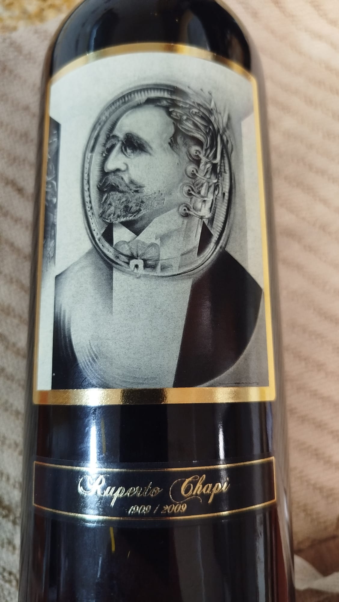 Botella conmemorativa Ruperto Chapí
